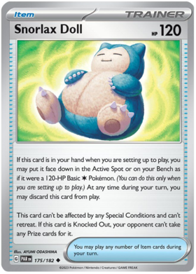 175/182 Snorlax Doll