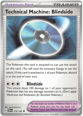 176/182 Technical Machine: Blindside (Reverse Holo)