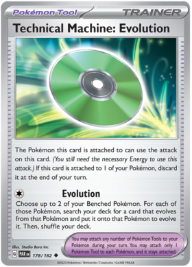 178/182 Technical Machine: Evolution (Reverse Holo)