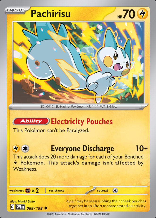 068/198 Pachirisu(Reverse holo)