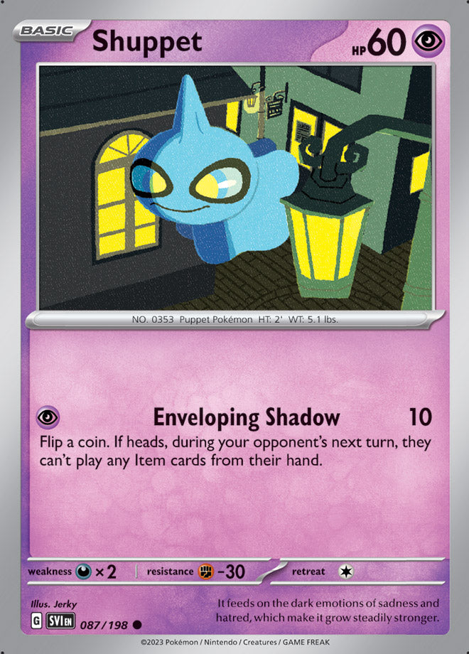 087/198 Shuppet(Reverse holo)