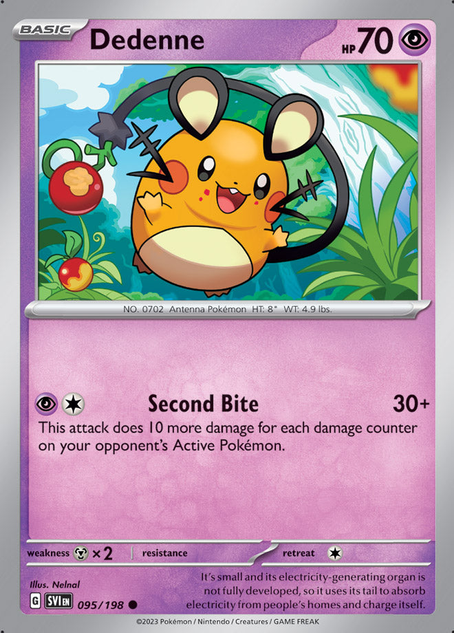 095/198 Dedenne(Reverse holo)