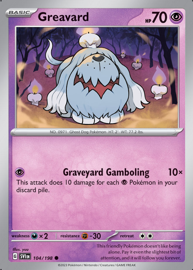 104/198 Greavard(Reverse holo)