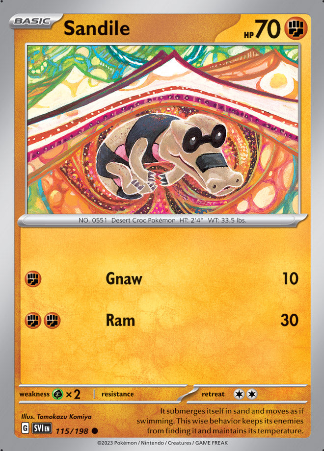 115/198 Sandile(Reverse holo)