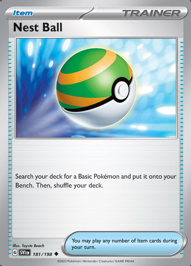 181/198 Nest Ball(Reverse holo)