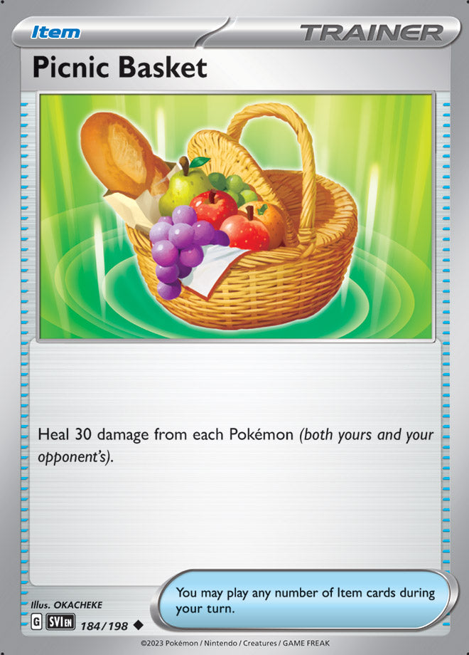 184/198 Picnic Basket(Reverse holo)