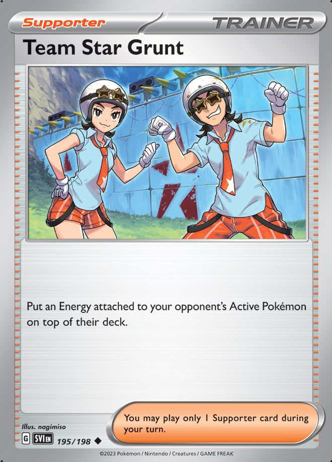 195/198 Team Star Grunt(Reverse holo)