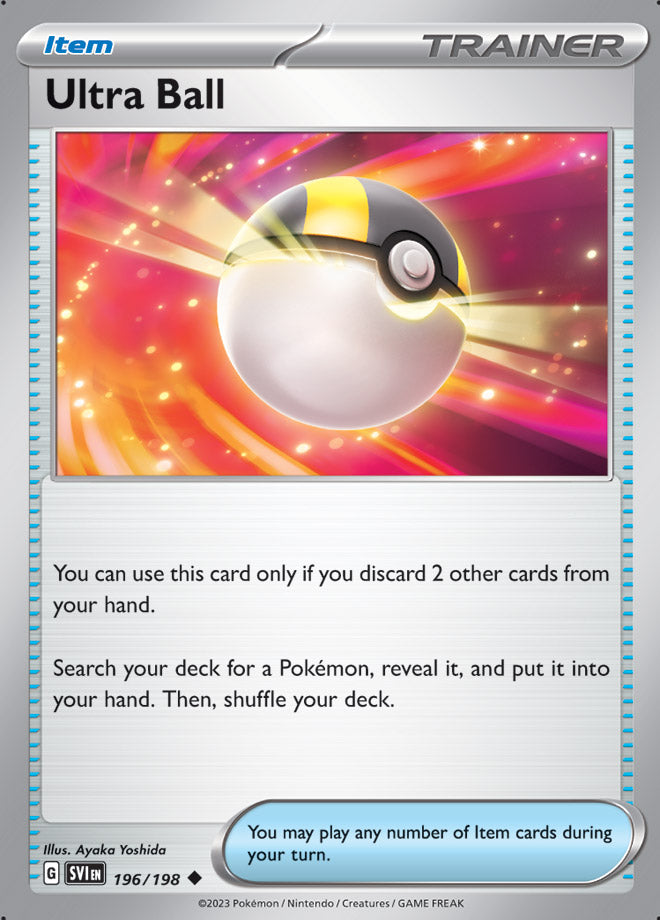 196/198 Ultra Ball(Reverse holo)