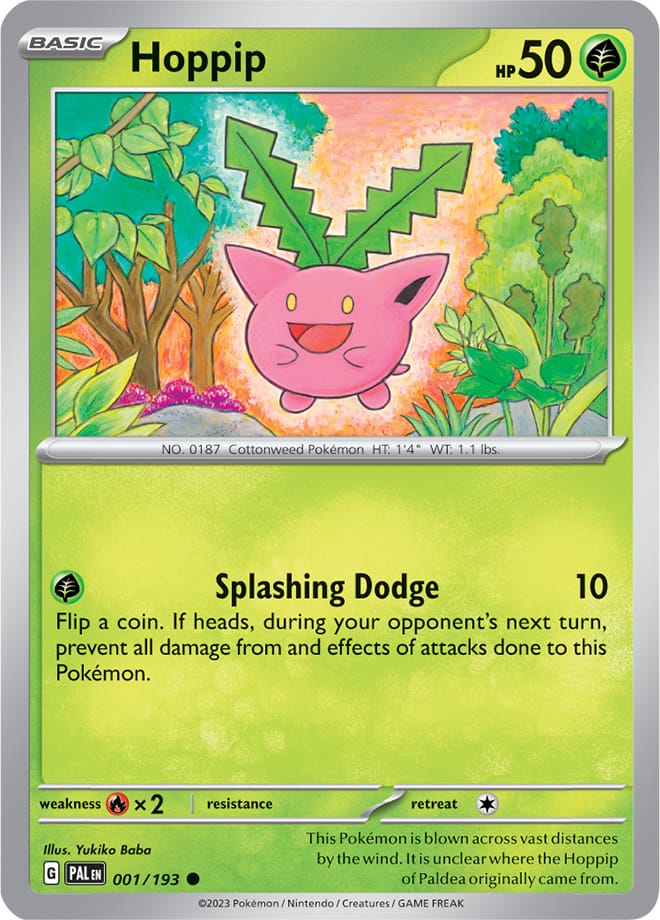 001/193 Hoppip (Reverse holo)