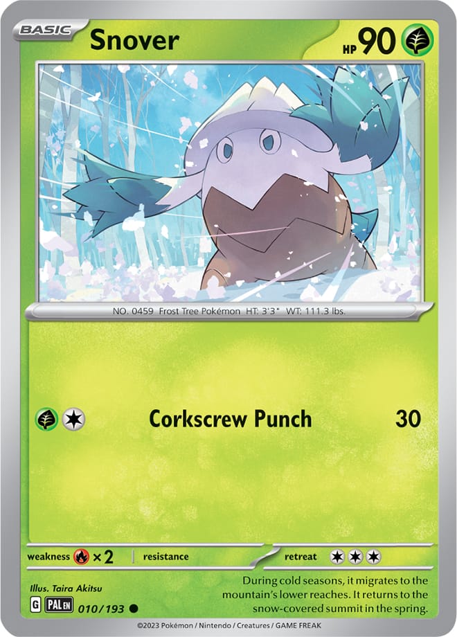 010/193 Snover (Reverse holo)