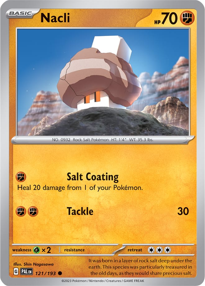 121/193 Nacli (Reverse holo)