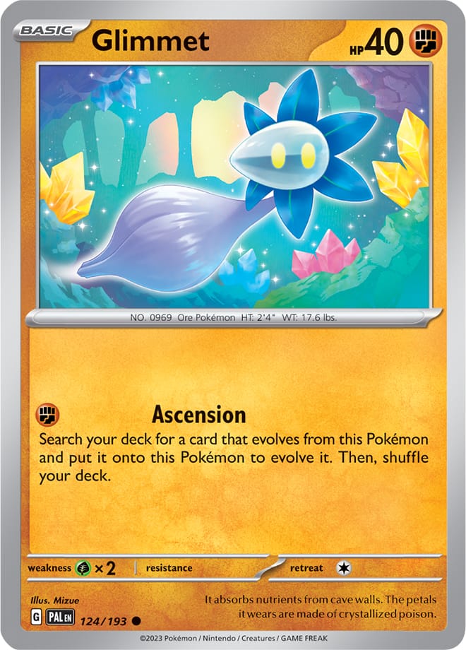 124/193 Glimmet (Reverse holo)