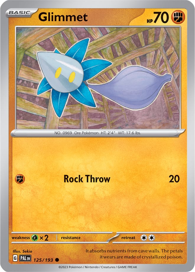 125/193 Glimmet (Reverse holo)