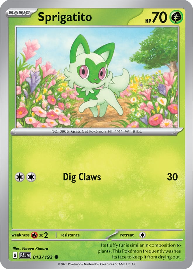013/193 Sprigatito (Reverse holo)