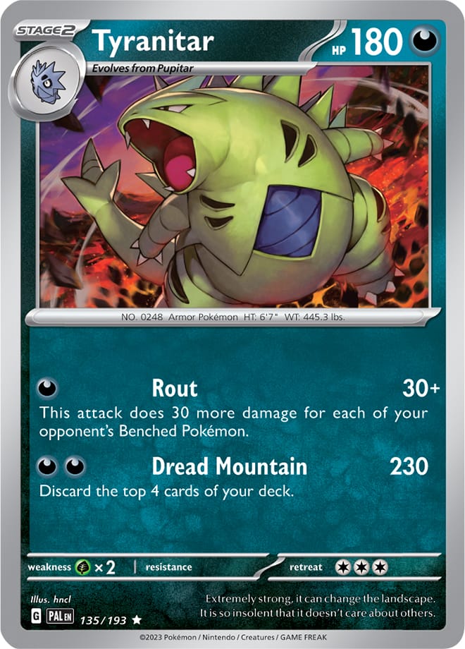 135/193 Tyranitar (Holo)