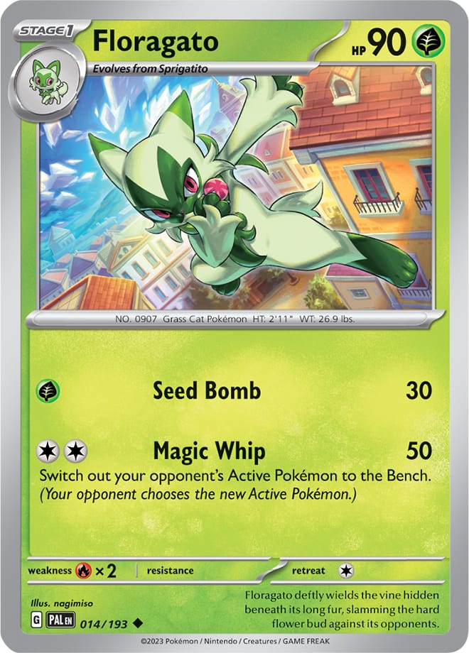 014/193 Floragato (Reverse holo)
