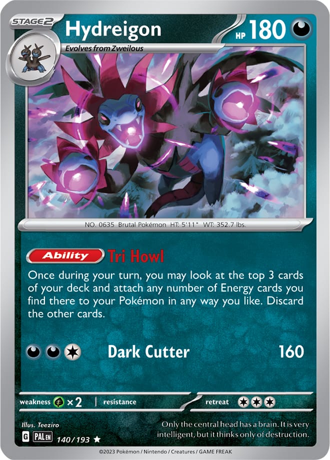 140/193 Hydreigon (Holo)