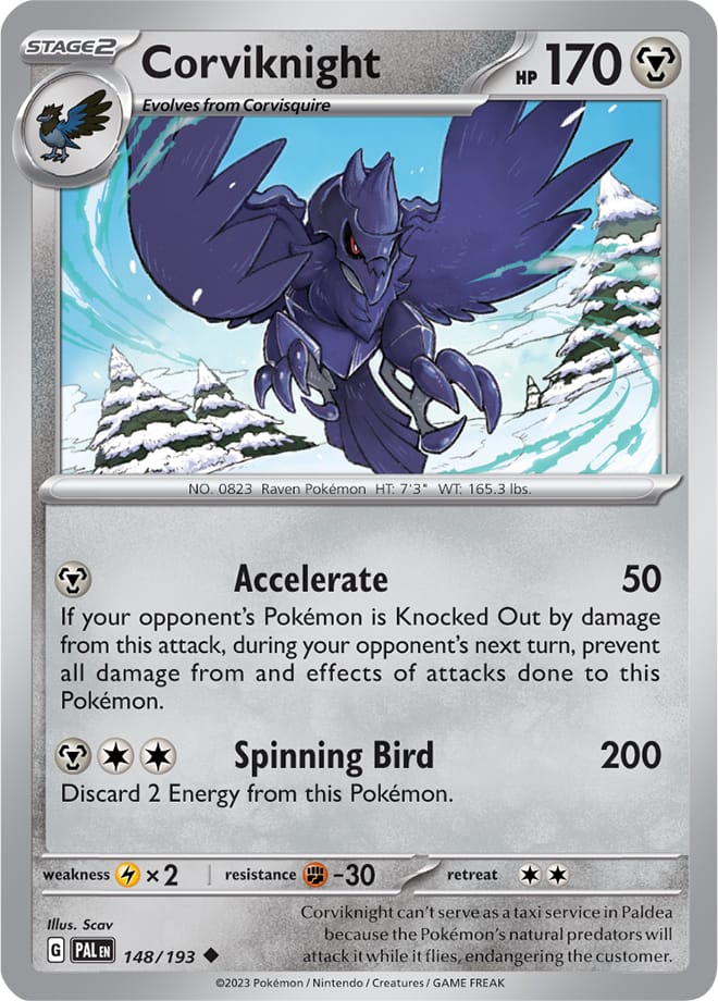 148/193 Corviknight