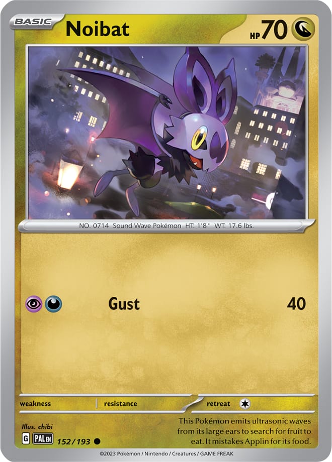 152/193 Noibat (Reverse holo)