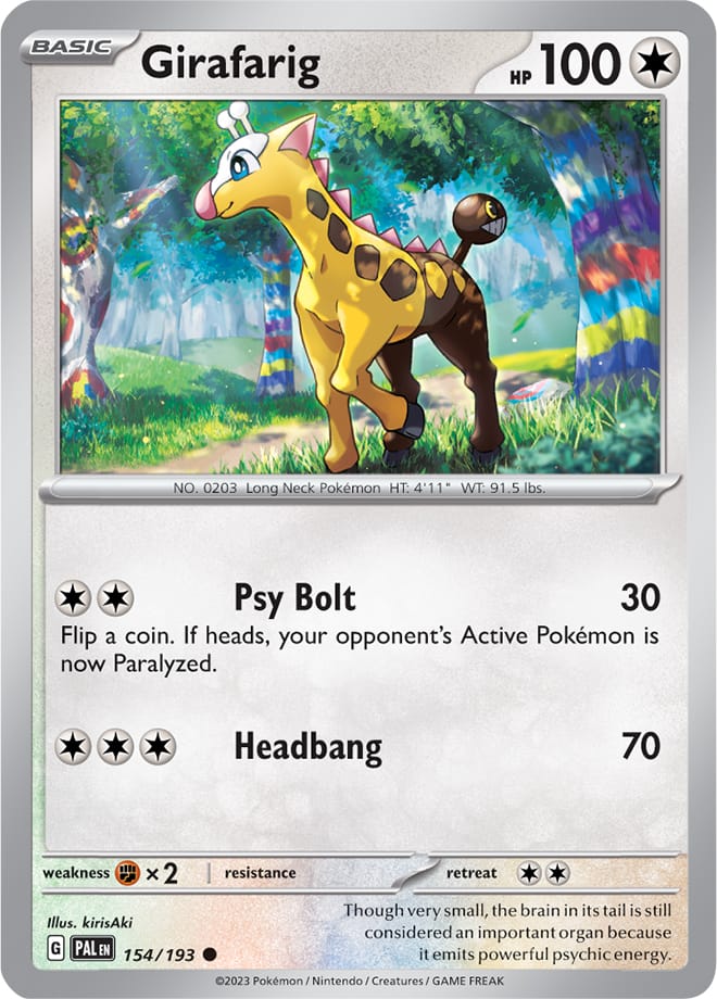 154/193 Girafarig