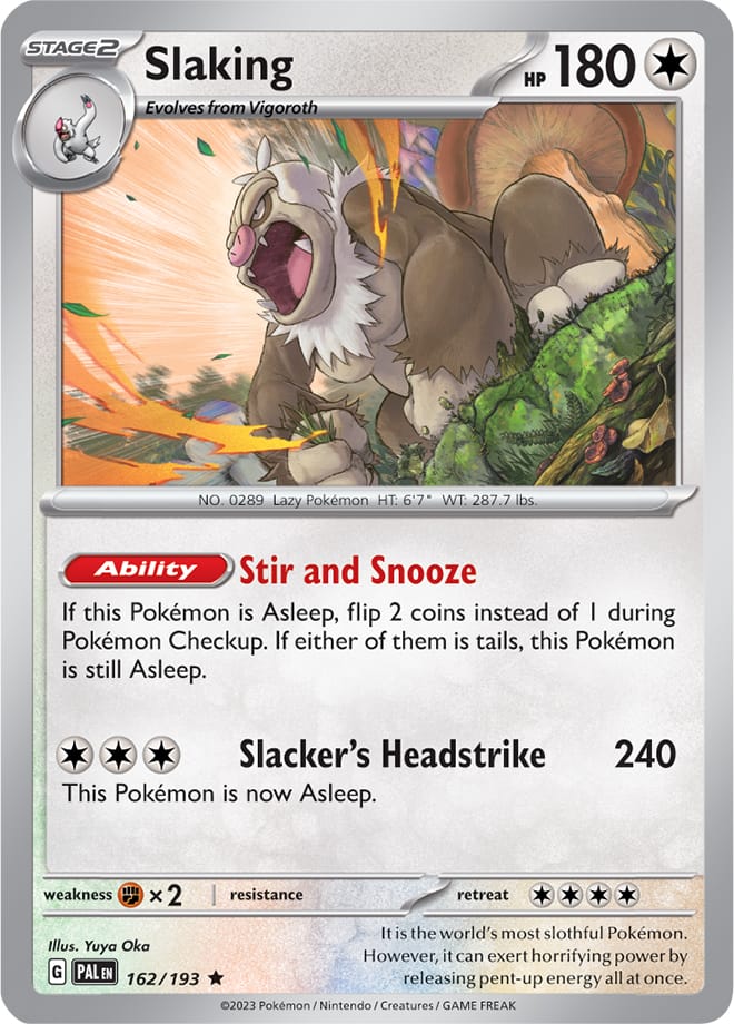 162/193 Slaking (Holo)