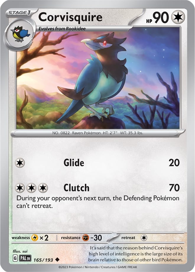 165/193 Corvisquire (Reverse holo)