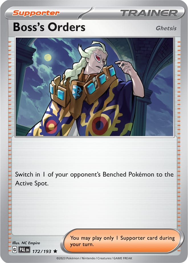 172/193 Boss's Orders (Reverse holo)