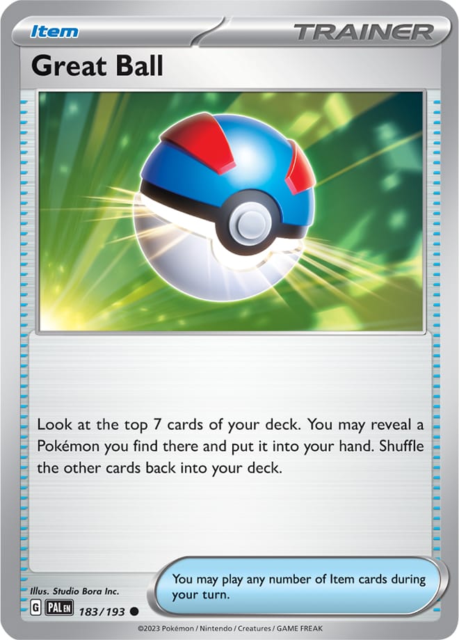183/193 Great Ball (Reverse holo)
