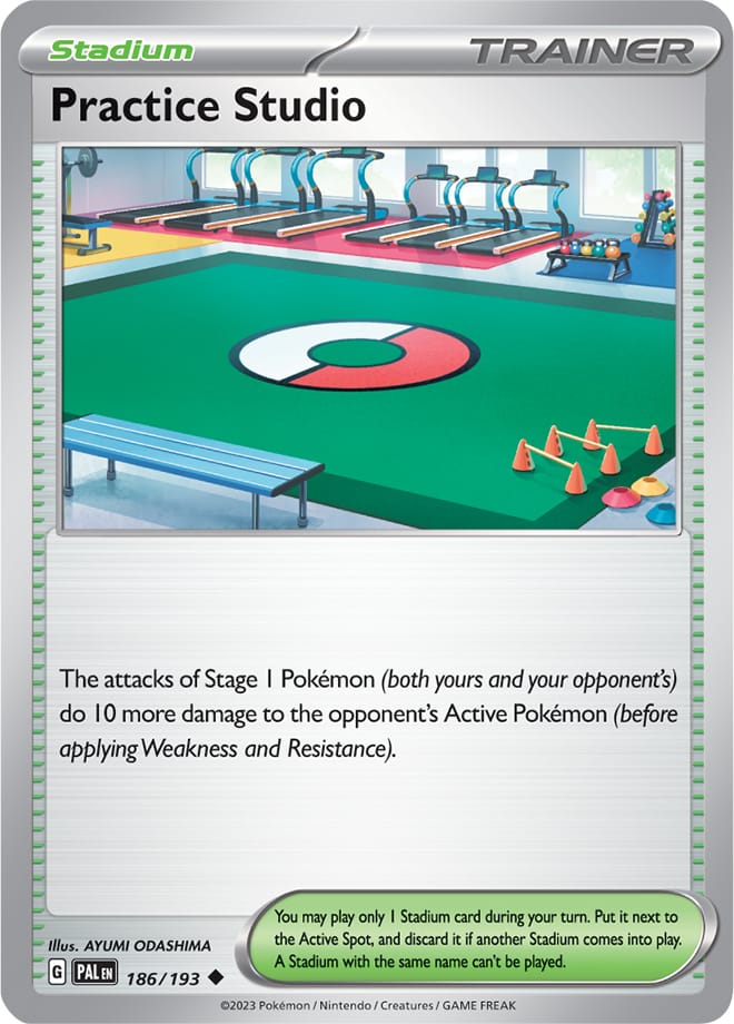 186/193 Practice Studio (Reverse holo)