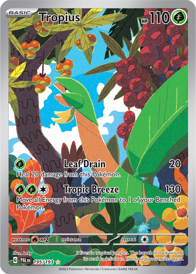 195/193 Tropius (Illustration Rare)