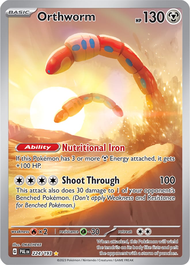 224/193 Orthworm (Illustration Rare)