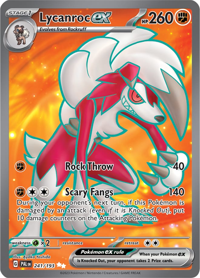 241/193 Lycanroc ex (Ultra Rare)