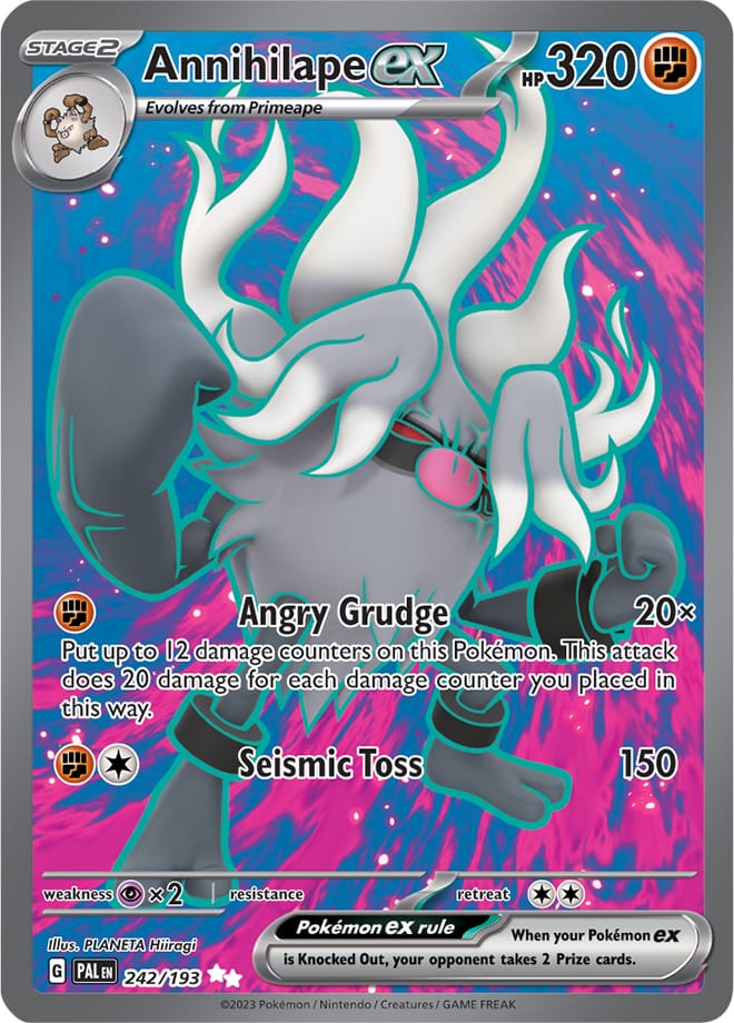 242/193 Annihilape ex (Ultra Rare)