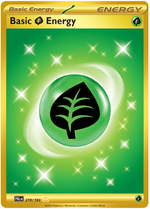 278/193 Basic Grass Energy (Hyper Rare)