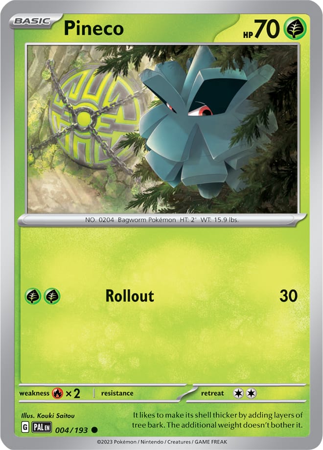 004/193 Pineco (Reverse holo)