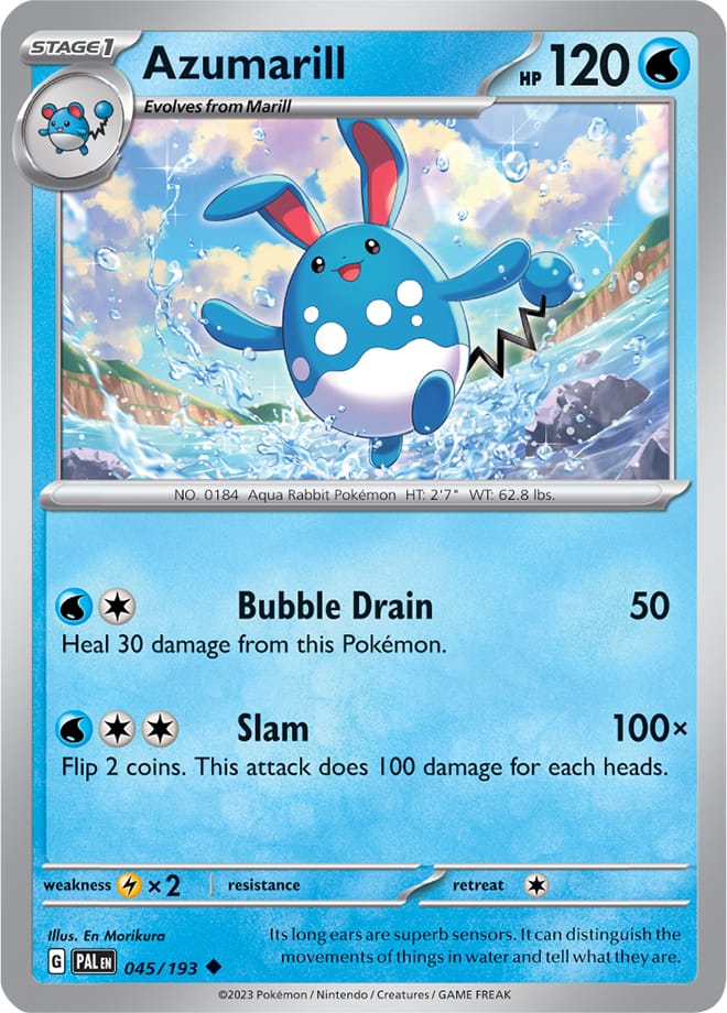 045/193 Azumarill (Reverse holo)