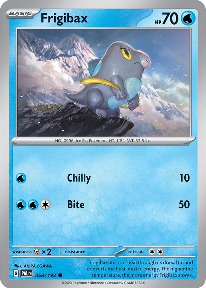 058/193 Frigibax (Reverse holo)
