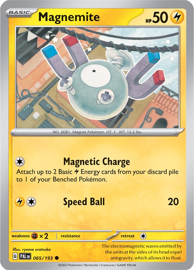 065/193 Magnemite (Reverse holo)