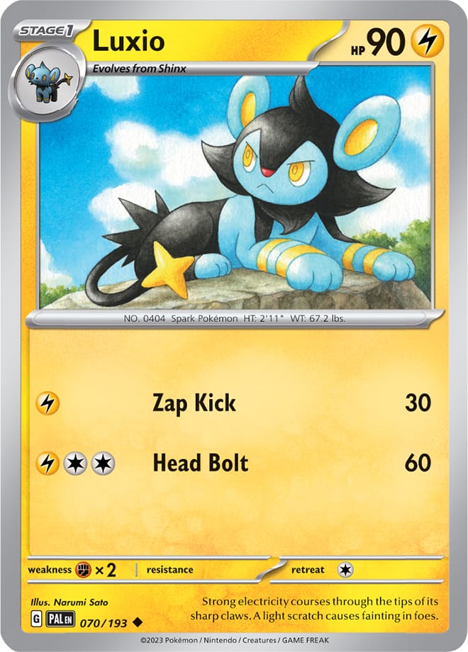 070/193 Luxio (Reverse holo)