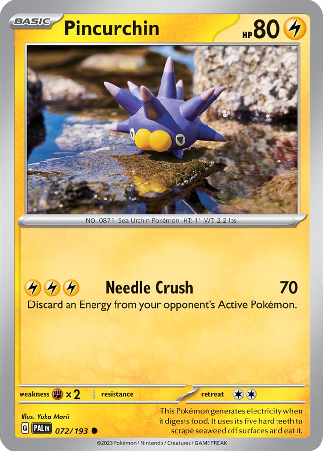 072/193 Pincurchin (Reverse holo)