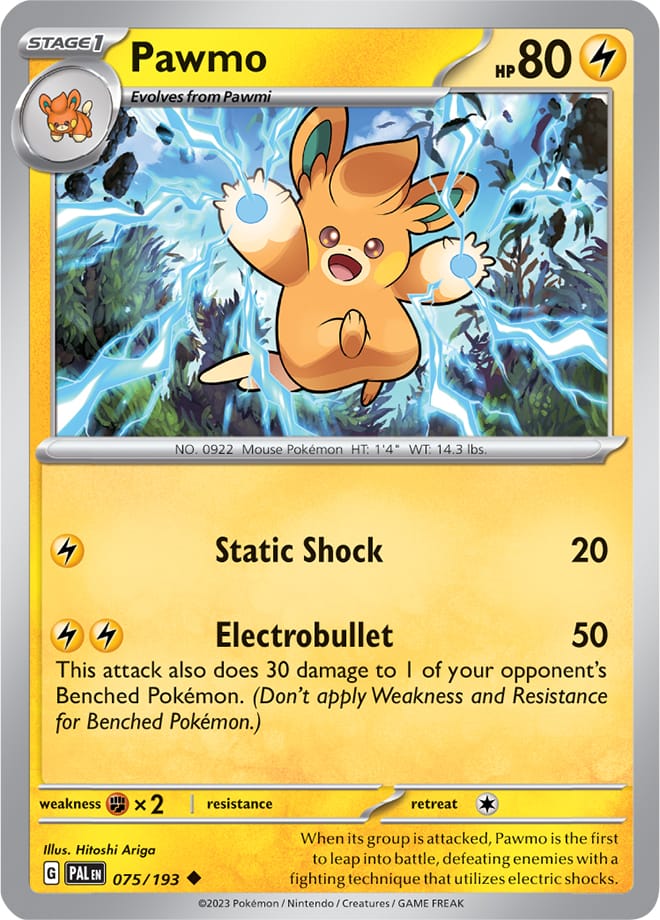 075/193 Pawmo (Reverse holo)