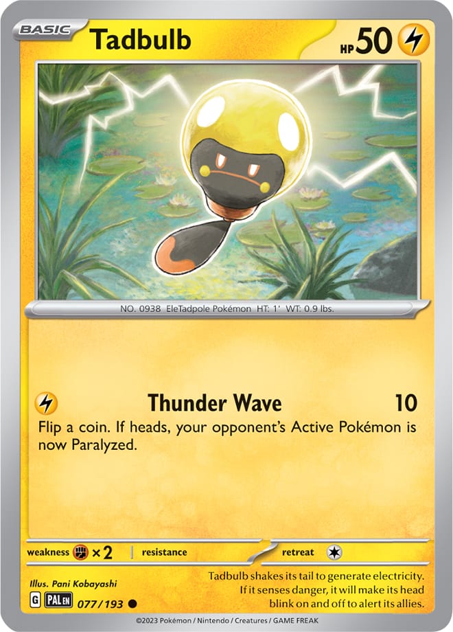 077/193 Tadbulb (Reverse holo)
