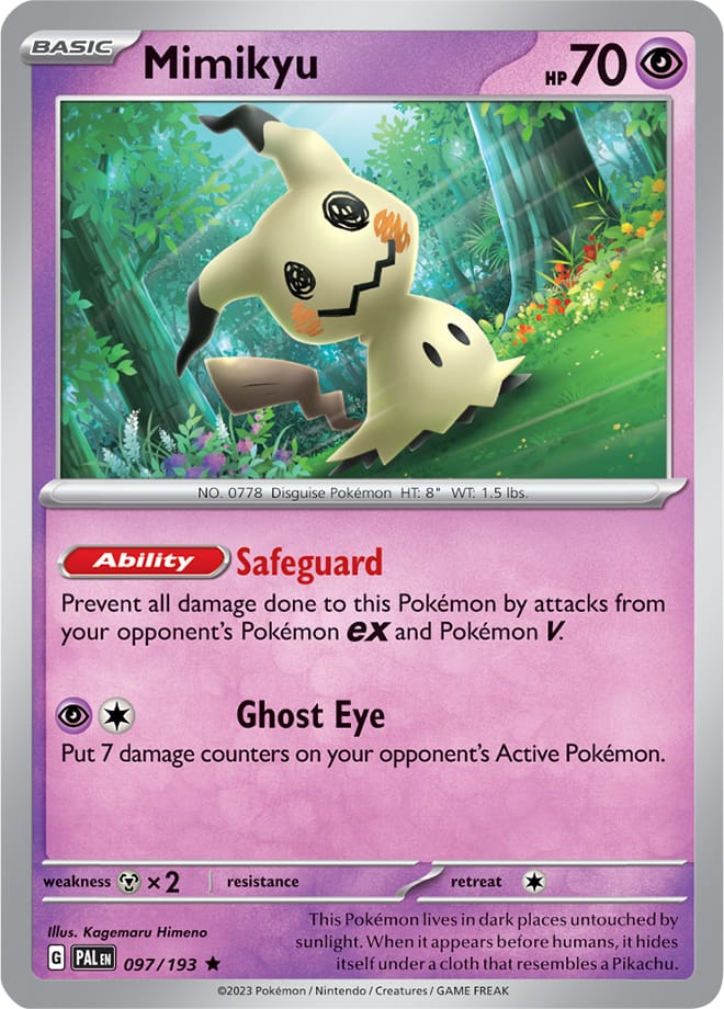 097/193 Mimikyu (Reverse holo)